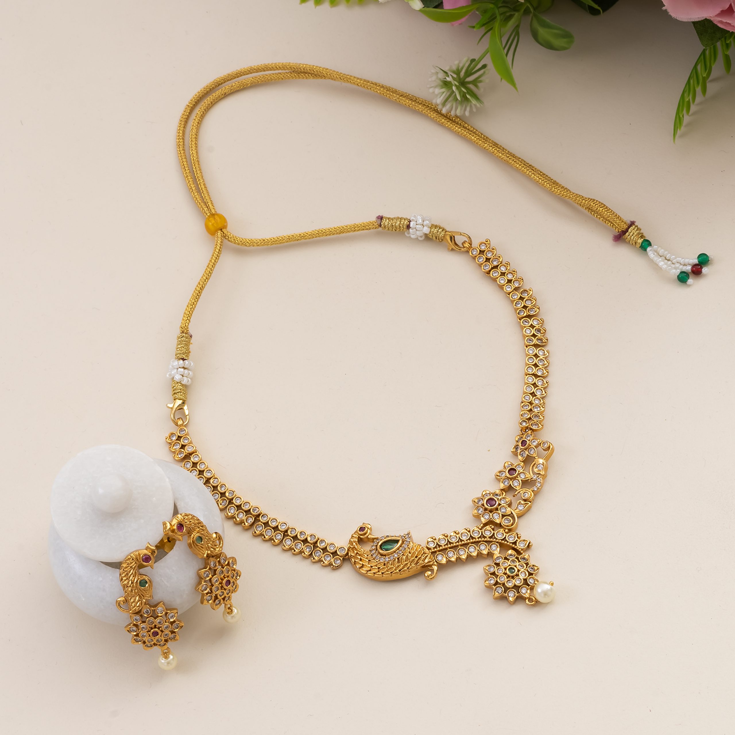 Necklace and Earrings - Image 2