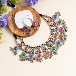 Necklace and Earrings